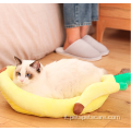 Letto per animali domestici inverno nido caldo letto banana per animali domestici